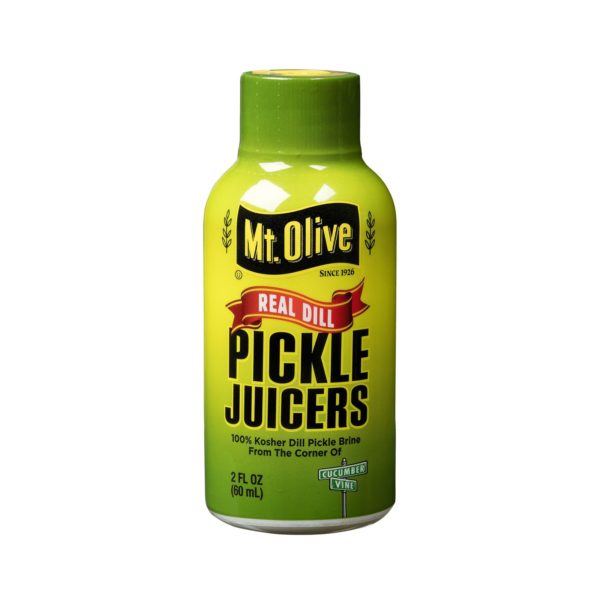 2 oz Mt. Olive Real Dill Pickle Juicers bottle