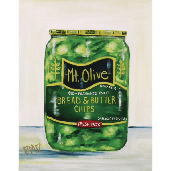 Color Print of Bread & Butter Pickles